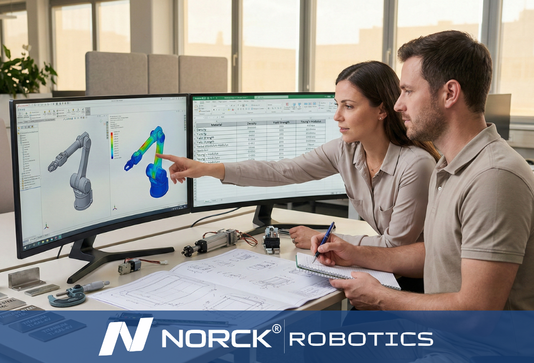 Nor Robotics Werkstoffe und moderne Fertigungsverfahren | Norck Robotics